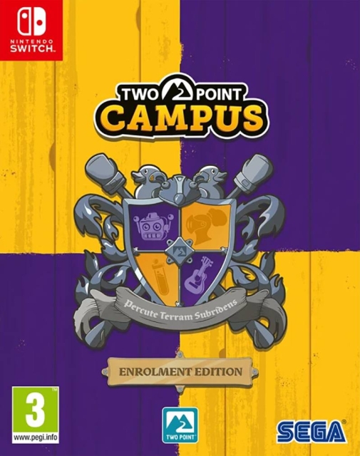 Sega Two Point Campus - innskrivningsutgaven