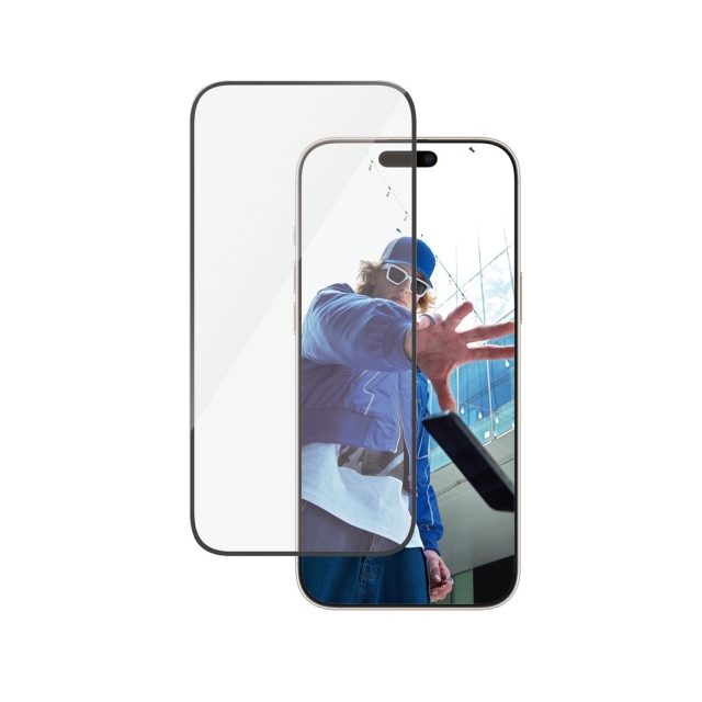 PanzerGlass Skjermbeskyttelse - iPhone 16 Pro Max - Ultra Wide Fit