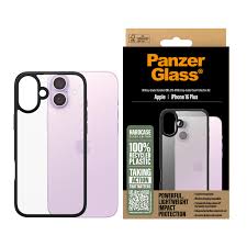 PanzerGlass HardCase - iPhone 16 Plus - Gjennomsiktig