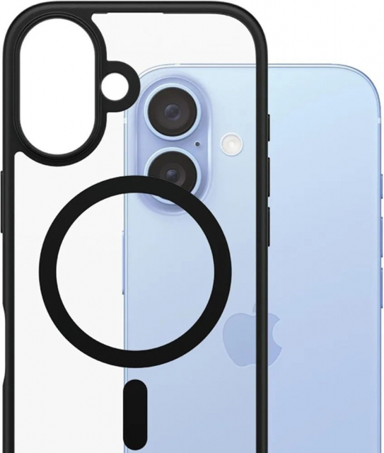 PanzerGlass HardCase MagSafe - iPhone 16 - Svart