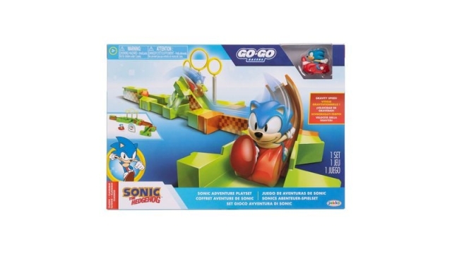 Sonic Go Go Racers lekesett - Sonic & Knuckles asst (423334)