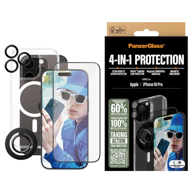 PanzerGlass iPhone 16 Pro 6,3