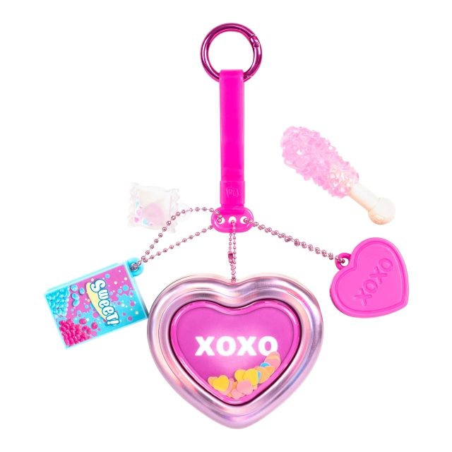 Real Littles Tiny Tins, ekte metallbokser med 4 sjarmfigurer, inkludert ekte papirvarer - Clip on lekesett - asst. (30496)