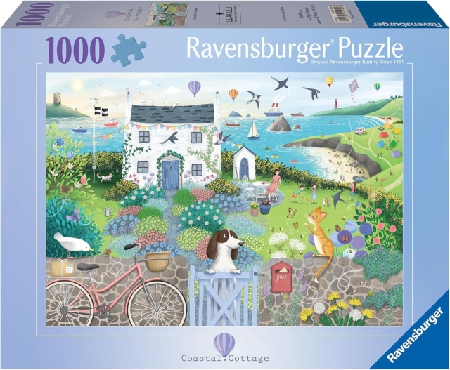 Ravensburger Puslespill - Coastal Cottage 1000p (12001104)