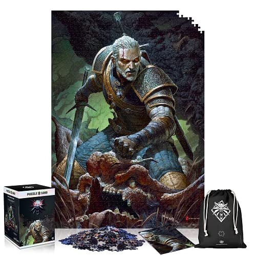 Good Loot Premium puslespill The Witcher: Dark World (1000 brikker)