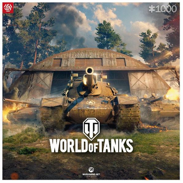 Good Loot - Gaming puslespill: World of Tanks Roll Out, 1000 brikker