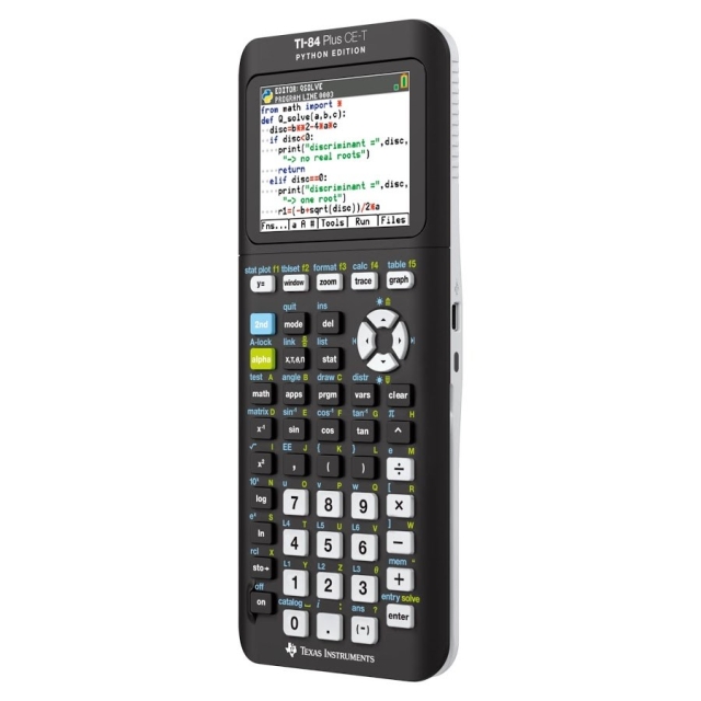 Texas Instruments TI-84 Plus CE-T Python grafisk kalkulator