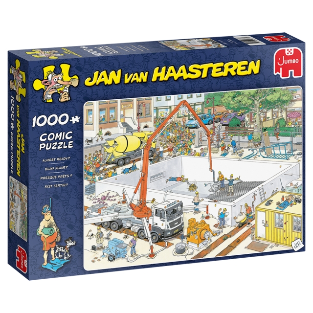 Jan van Haasteren - Nesten klar (1000 brikker) (JUM0037)