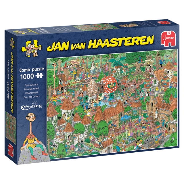 Jan van Haasteren Eventyrskogen (1000 brikker)