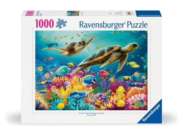 Ravensburger Puslespill Blue Underwater World 1000p (12000577)