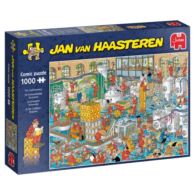 Jan van Haasteren Bryggeriet (1000 brikker)