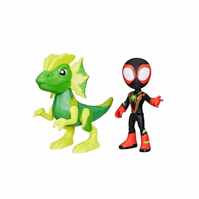 Spidey and His Amazing Friends Hero Dino Webs - Miles og Electrosaurus