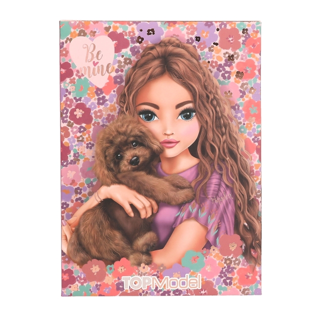 TOPModel Brevsett - Blomster