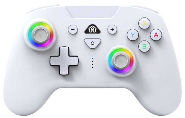 SuBsonic Trådløs Led-kontroller hvit - Nintendo Switch