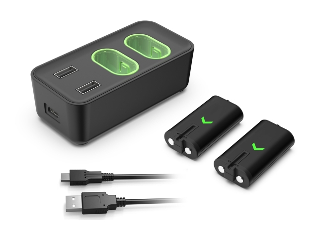 SuBsonic Dobbel lader og hub - Xbox Series X / S