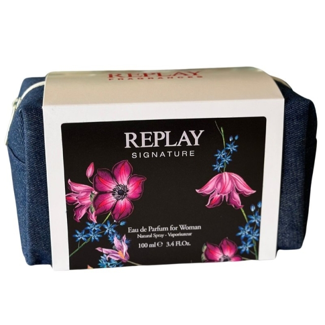 REPLAY REPLAY Gavesett Signature Woman Edp 100 ml + Pochette
