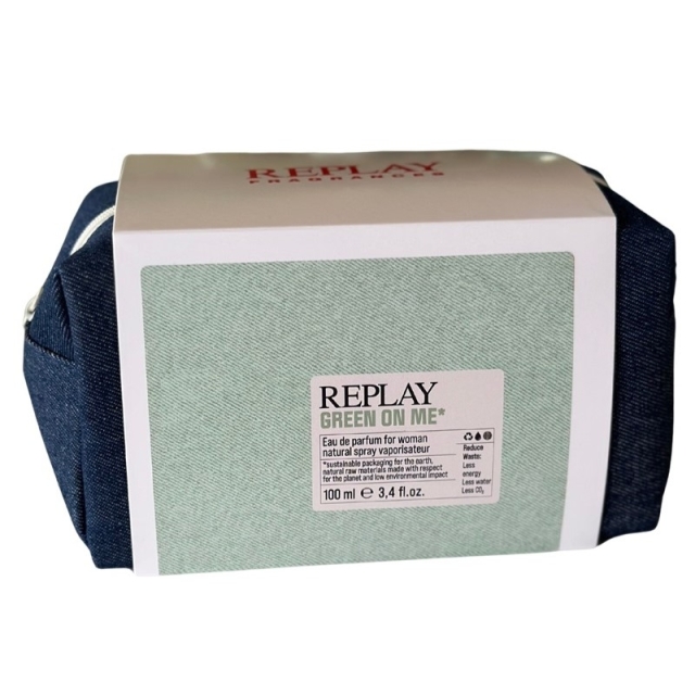 REPLAY REPLAY Gavesett Green On Me Woman Edp 100 ml + Pochette