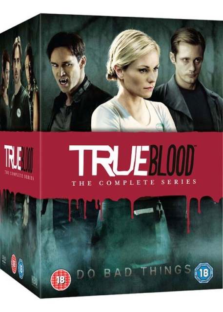 True Blood Seasons 1 to 7 Complete Collection DVD - Subtitles Danish. Swedish. Norwegian. English
