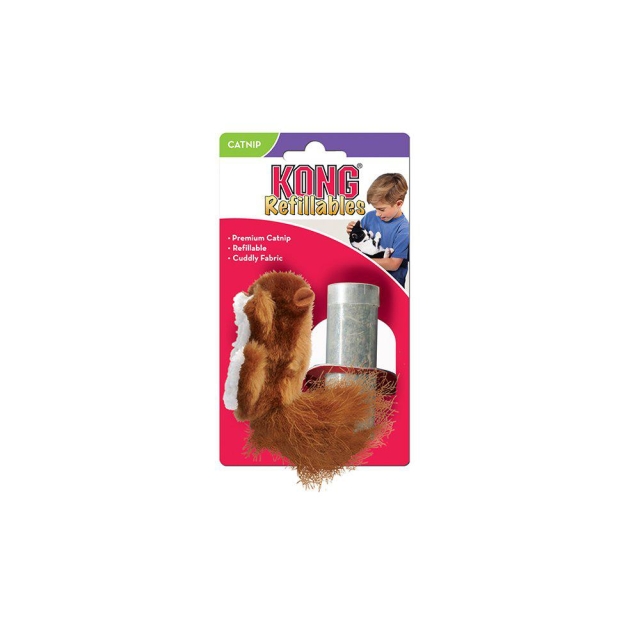 Kong Påfyllbar kattemynteekorn 10X5X2 cm