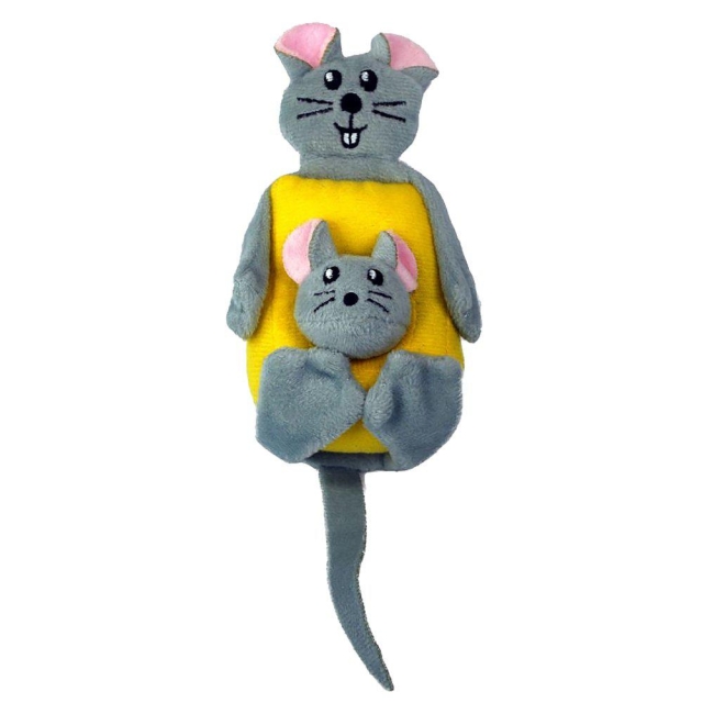 Kong Cat Pull-A-Partz Cheezy 5,7X6,3X23Cm