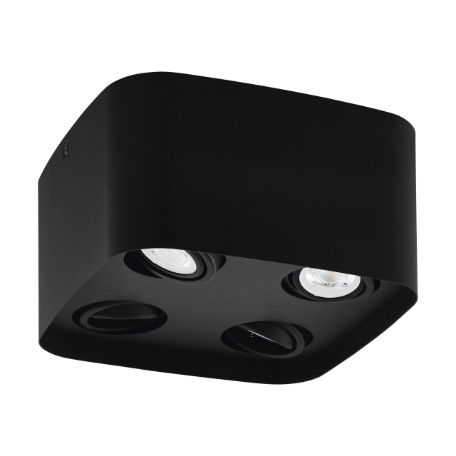 Eglo Caminales-Z taklampe svart 24x24 - RGB + TW - Zigbee, Bluetooth
