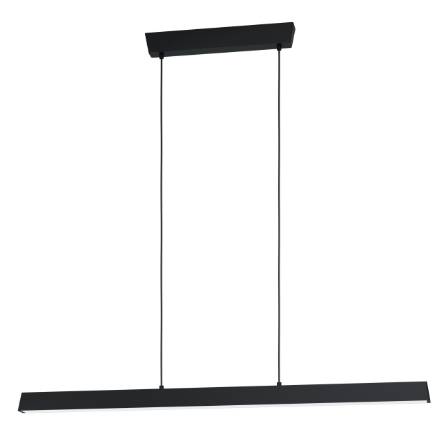Eglo Simolaris-Z lang pendellampe svart L122 - RGB + TW - Zigbee, Bluetooth