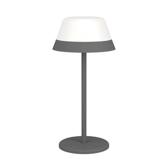 Eglo MEGGIANO BORDLAMPE - GRÅ/HVIT
