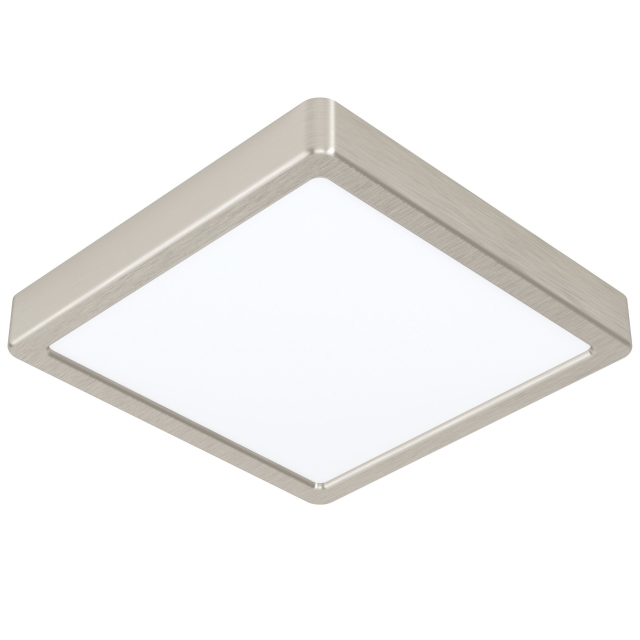 Eglo Fueva-Z taklampe i børstet stål 21x21 - TW - Zigbee, Bluetooth