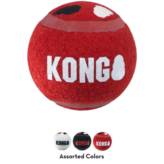 Kong Signature Sport Balls 3-pakning 5,5cm S - (KongSKSB32E)