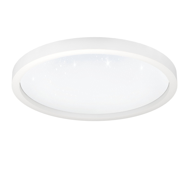 Eglo Montemorelos-Z loftlampe hvit m/krystalleffekt Ø57 - RGB + TW - Zigbee, Bluetooth