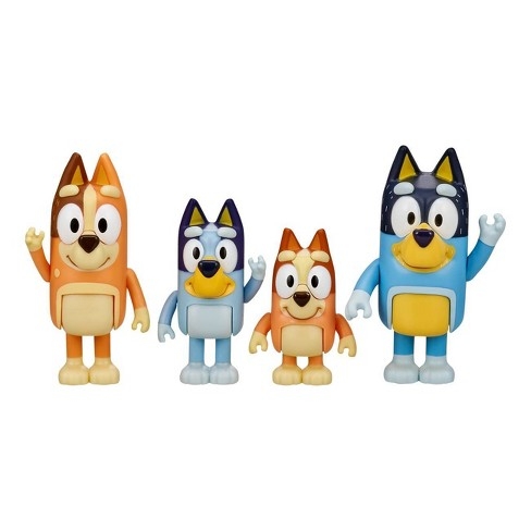 Bluey Figur 4-pakning - Familiepakke (90077)