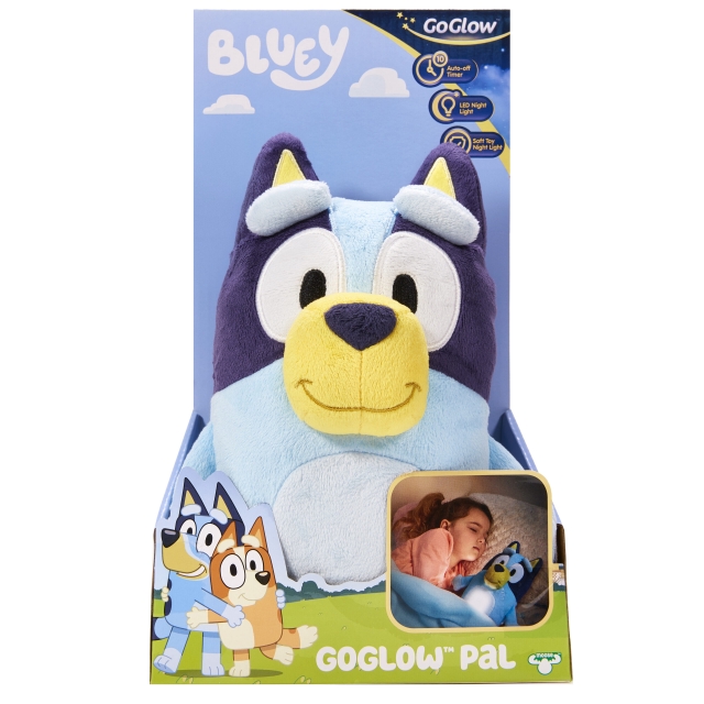 BLUEY Barnas opplyste sengekompis - Mykt nattlys - (10045)