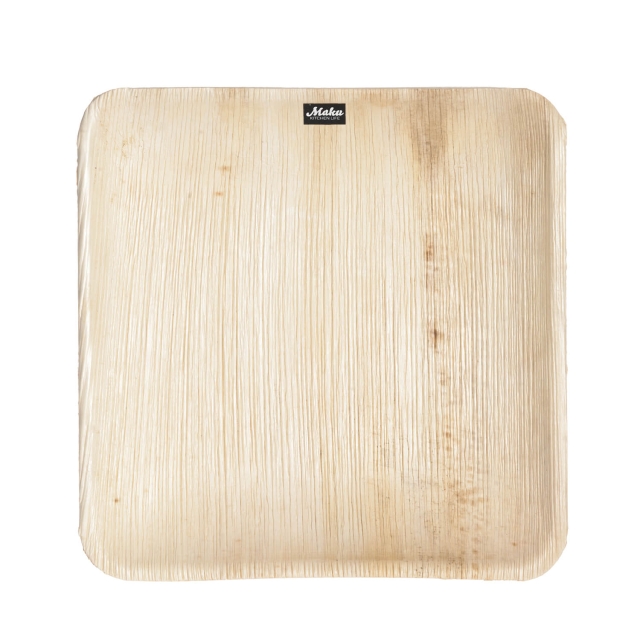 Maku Tallerken Palmblad 20x20cm 10 stk