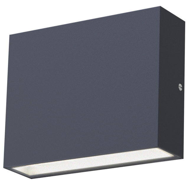 Llitt Per I Veggarmatur LED IP54 3000K 4W 210lm Antracitt