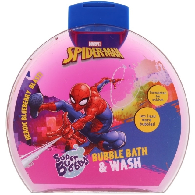 Marvel Spider-Man Super Bubbly Bubble Bath & Wash 300 ml