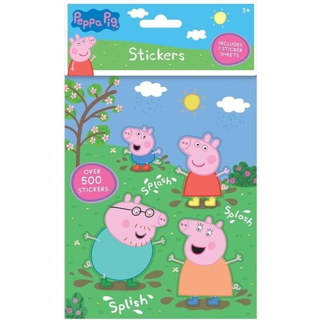 Peppa Pig 500 klistremerker