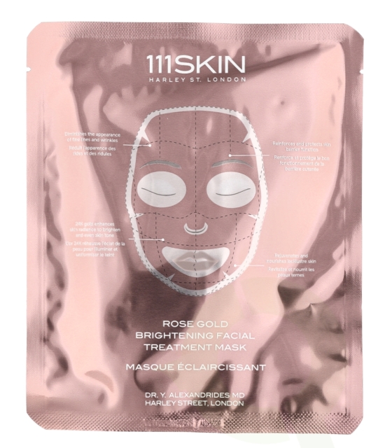 111Skin Rose Gold Brightening Facial Treatment Mask Set 150 ml 5x30 ml