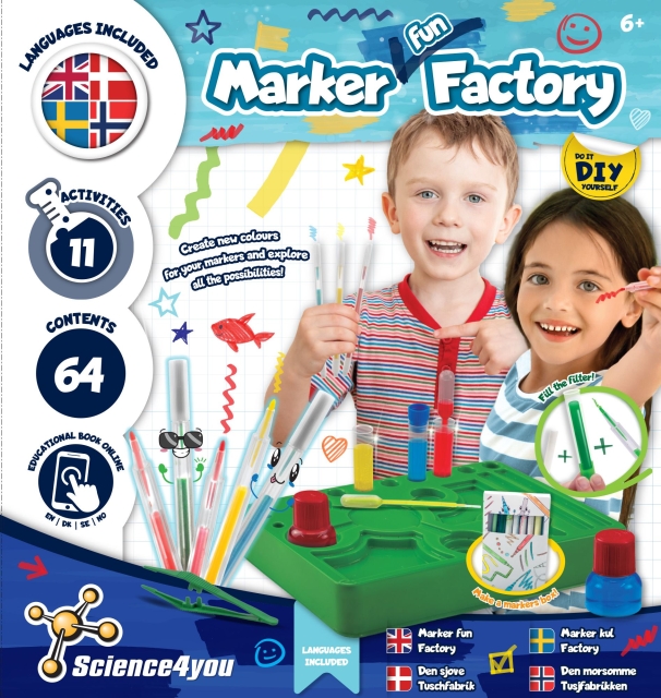 Science4you Marker Factory Ikke-parfymert (40326)