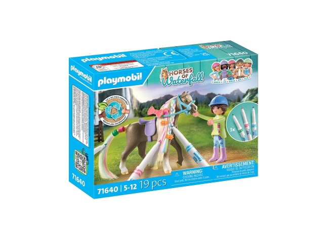 Playmobil Vaskbart hestesett (71640)