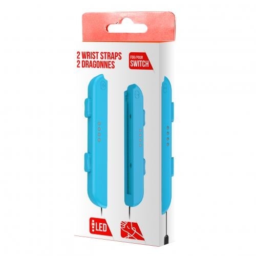 Trade Invaders Par Joy-Con håndleddsstropper blå