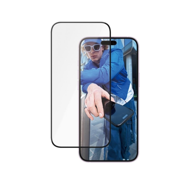PanzerGlass Keramisk skjermbeskyttelse - iPhone 16 Plus - Ultra Wide Fit