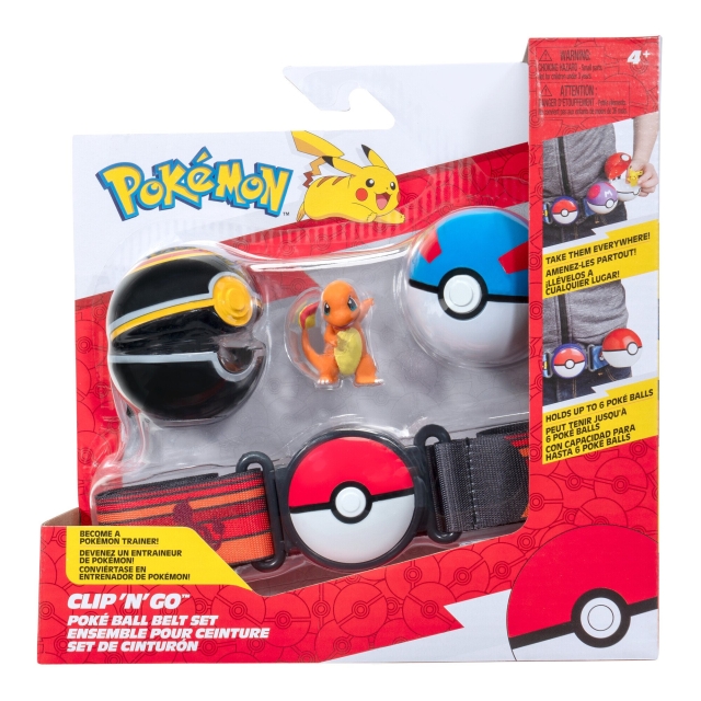 Pokémon Clip N Go Beltesett Charmander (PKW3647)