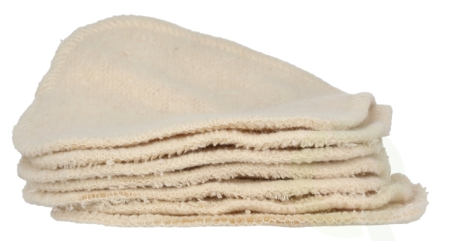 Bachca Paris Gjenbrukbare sminkefjernerputer sett 8 deler 7x sminkefjernerputer/1x vaskepose