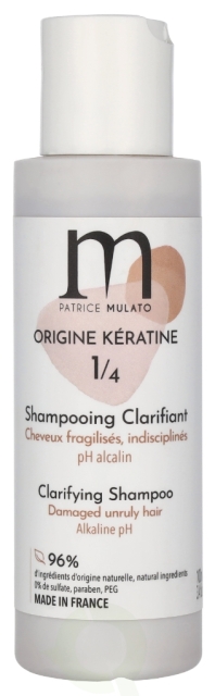 Patrice Mulato P. Mulato Origine Keratine 1/4 Clarifying Shampooing 100 ml