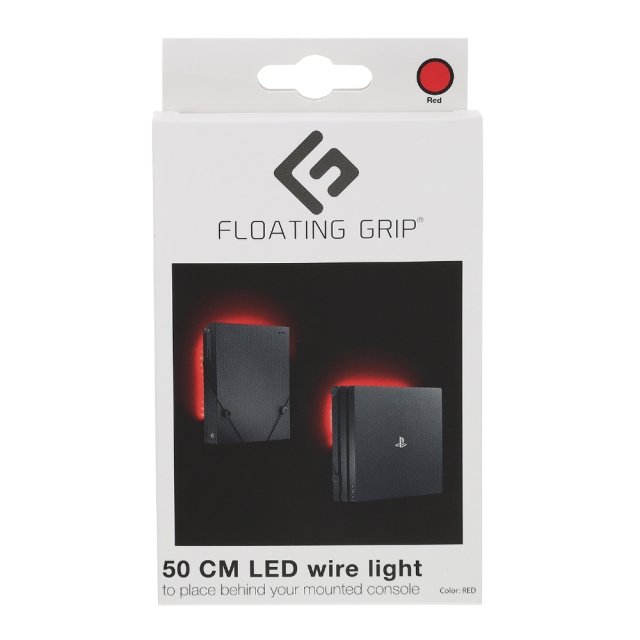 FLOATING GRIP Rødt LED-lys - Legg til på FLOATING GRIP®-festet ditt