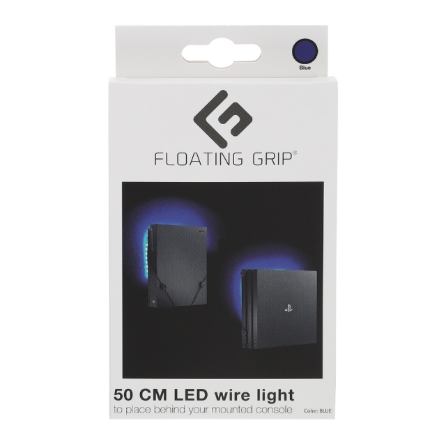 FLOATING GRIP Led Wire Light med USB blå