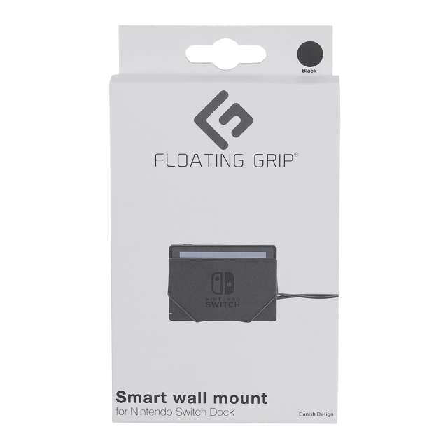 FLOATING GRIP Nintendo Switch dockingstasjon veggmontering av FLOATING GRIP®, Svart