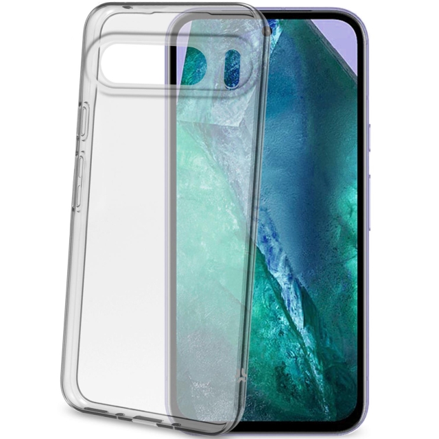 Celly Gelskin TPU-deksel Google Pixel 9 Pro XL Transparent