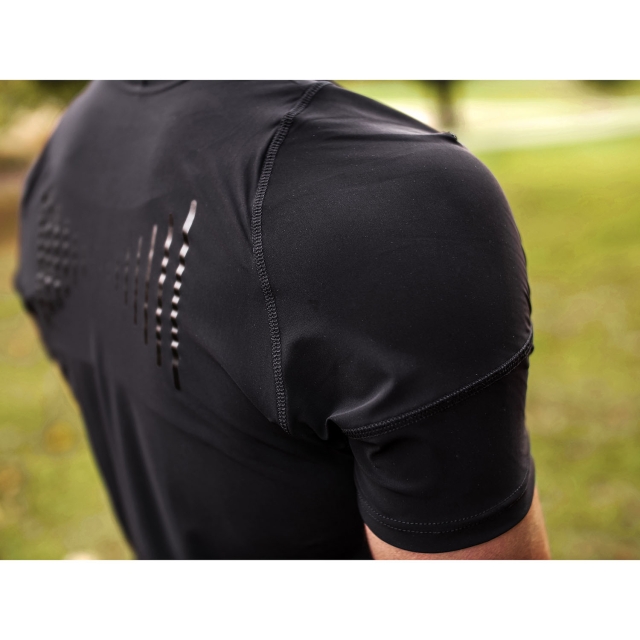 SWEDISH POSTURE T-shirt Herre Posture Reminder Svart XXL