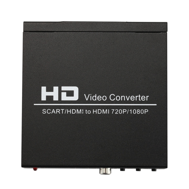 North SCART+HDMI til HDMI HD Konverter og Switch Svart